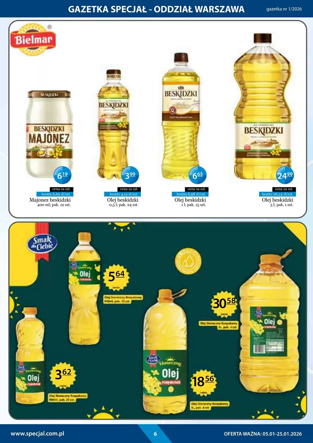 Gazetka promocyjna Specjał  ważna od 05.01.2026 - Strona 6.