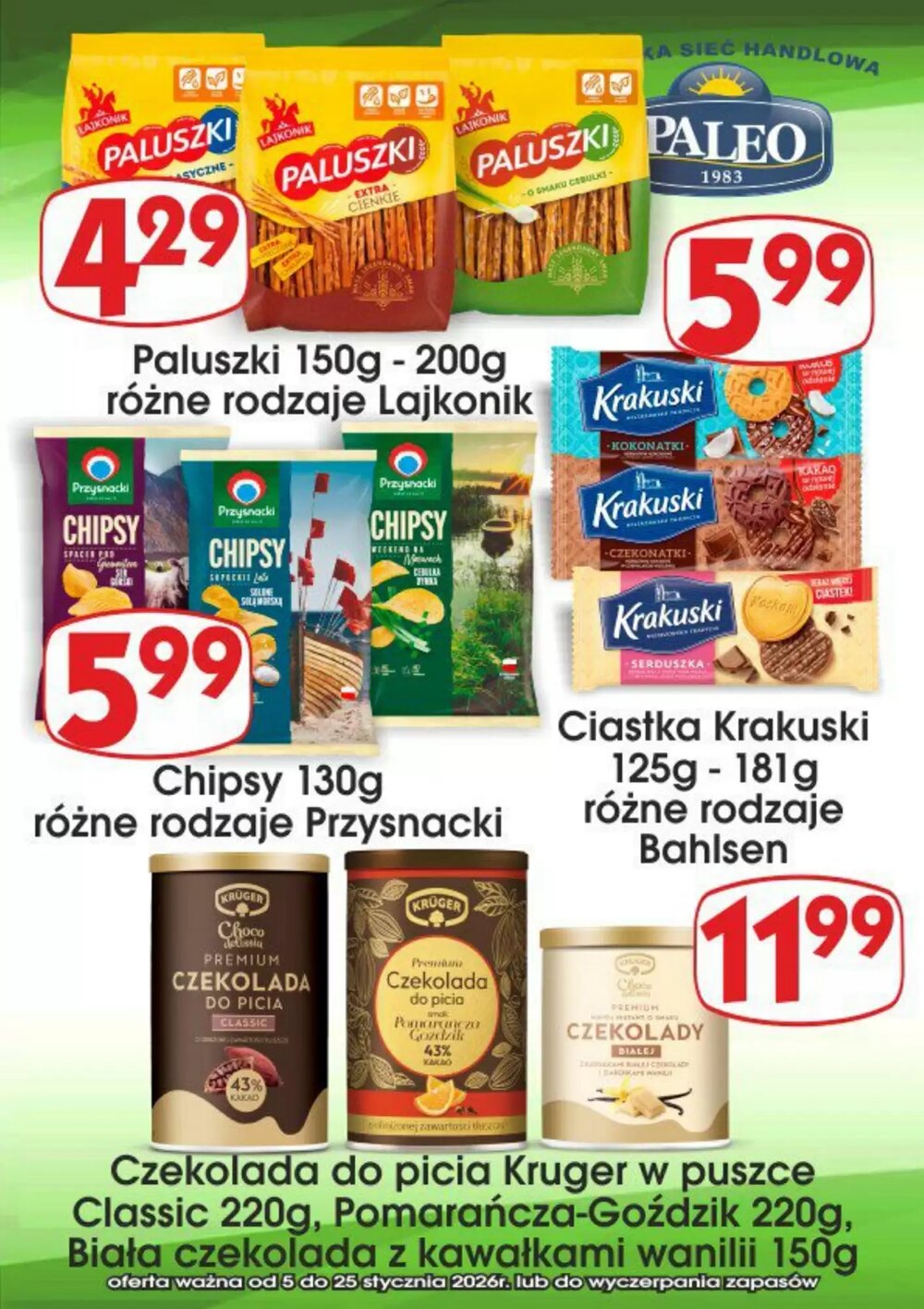 Gazetka promocyjna Delikatesy Paleo  ważna od 05.01.2026 - Strona 3.