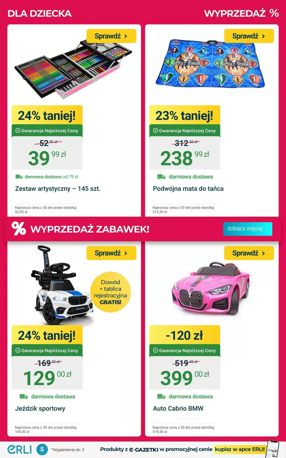 Gazetka promocyjna ERLI  ważna od 05.01.2026 - Strona 5.