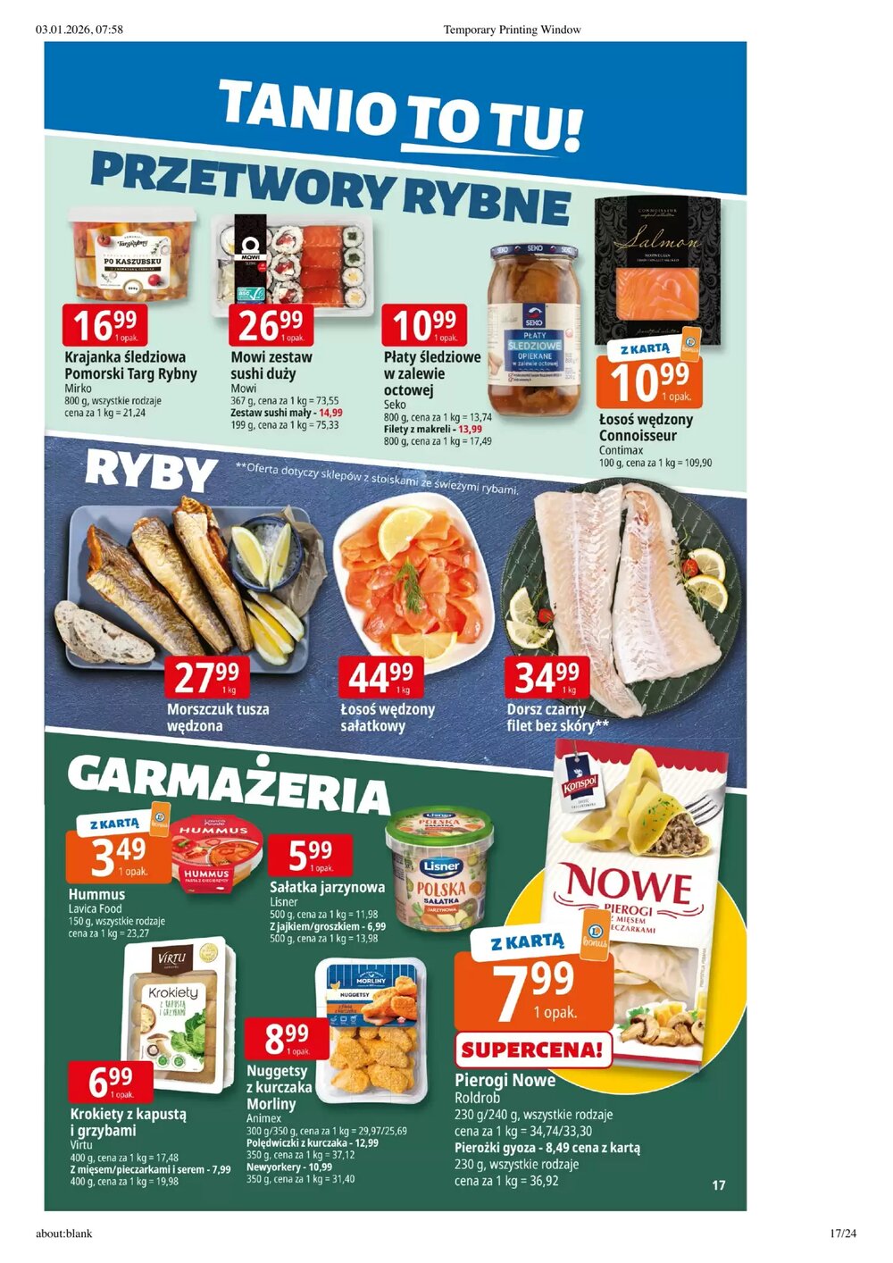 Gazetka promocyjna E.Leclerc ważna od 07.01.2026 - Strona 17.