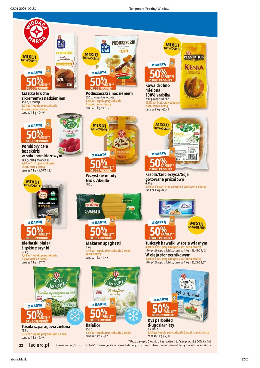 Gazetka promocyjna E.Leclerc ważna od 07.01.2026 - Strona 22.