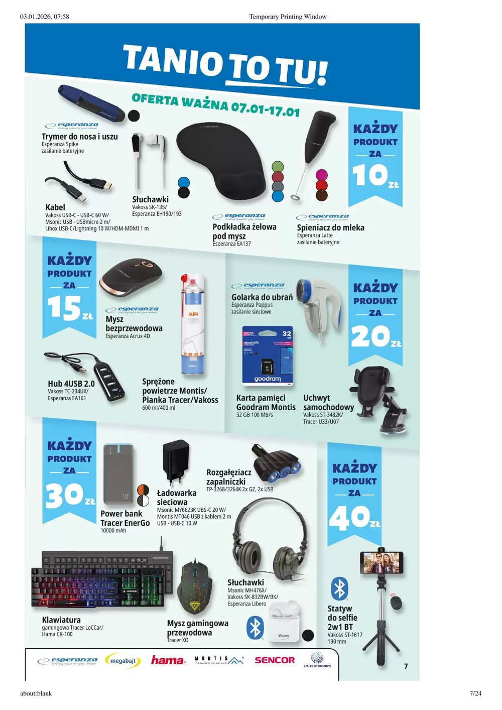 Gazetka promocyjna E.Leclerc ważna od 07.01.2026 - Strona 7.