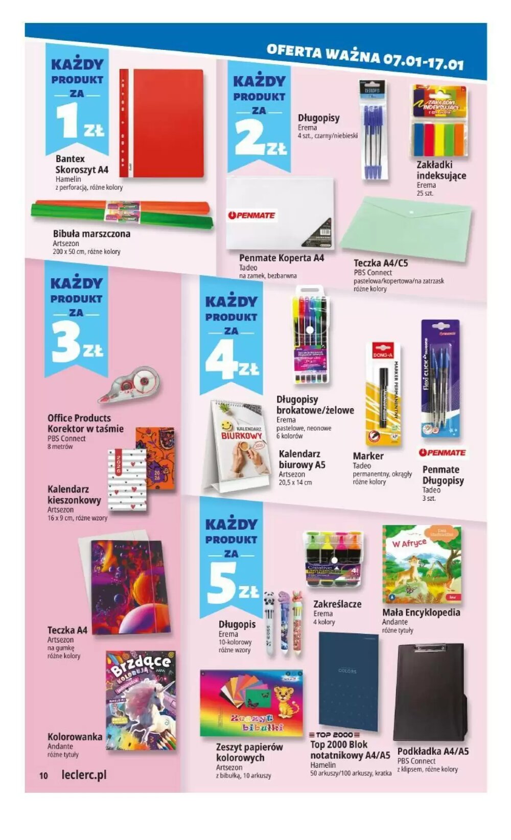 Gazetka promocyjna E.Leclerc ważna od 07.01.2026 - Strona 10.