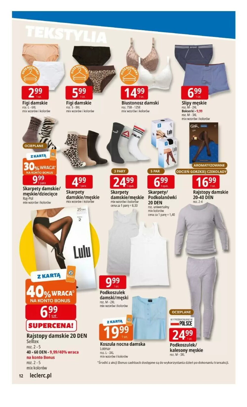 Gazetka promocyjna E.Leclerc ważna od 07.01.2026 - Strona 12.