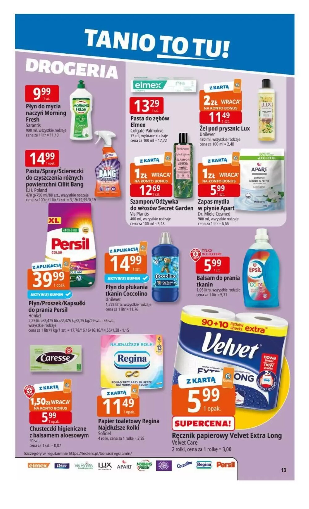 Gazetka promocyjna E.Leclerc ważna od 07.01.2026 - Strona 13.