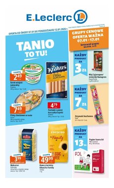 Gazetka promocyjna E.Leclerc ważna od 07.01.2026 - Strona 1.