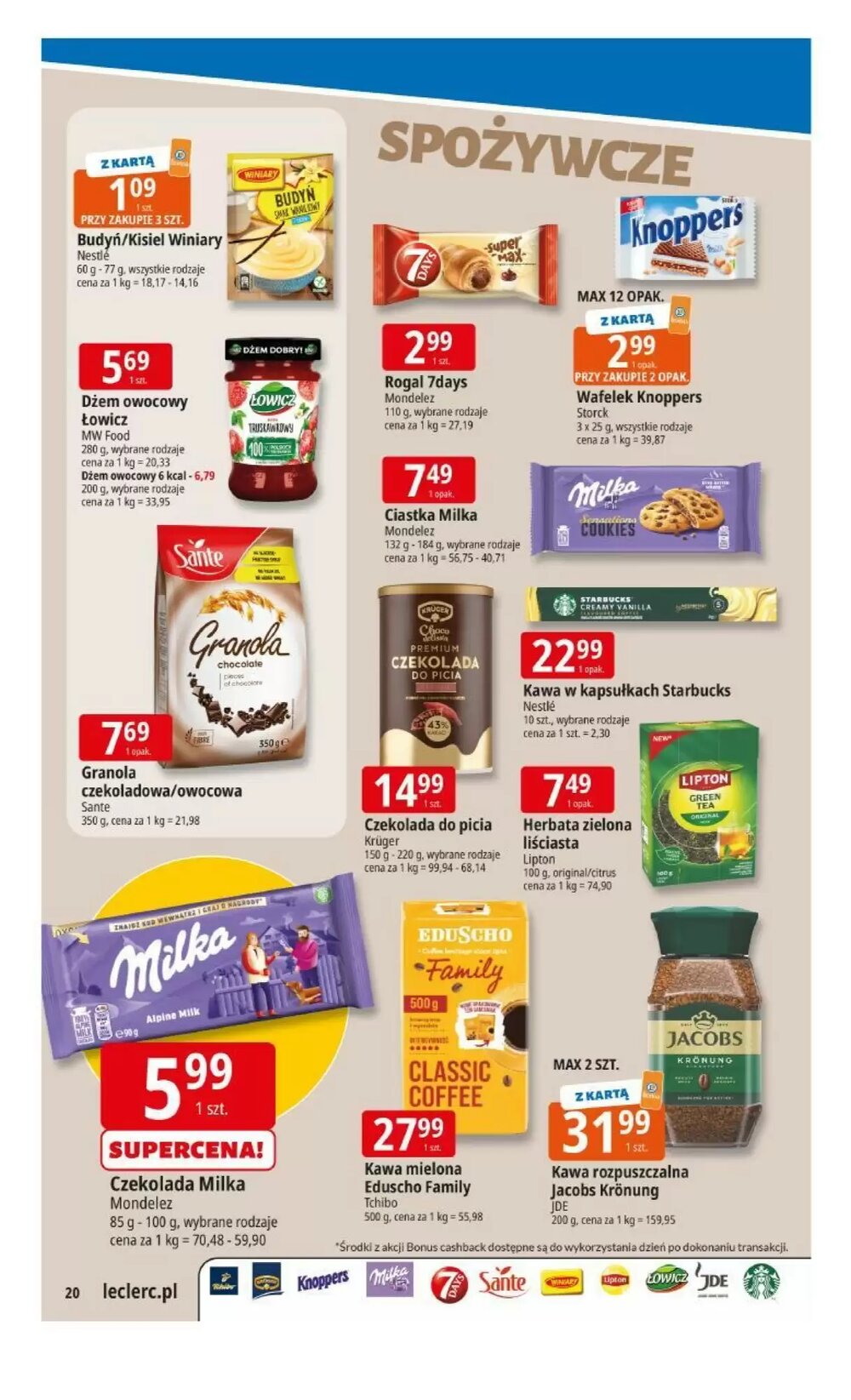 Gazetka promocyjna E.Leclerc ważna od 07.01.2026 - Strona 20.