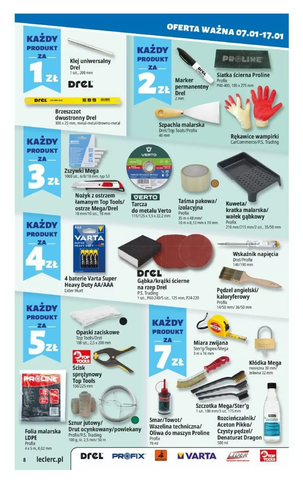 Gazetka promocyjna E.Leclerc ważna od 07.01.2026 - Strona 8.