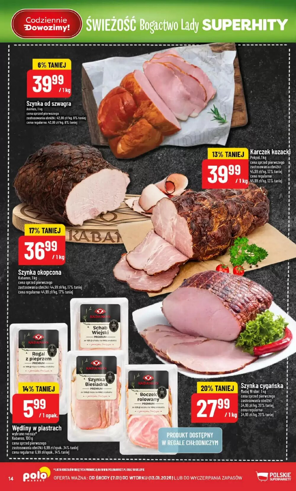 Gazetka promocyjna Polomarket  ważna od 07.01.2026 - Strona 14.