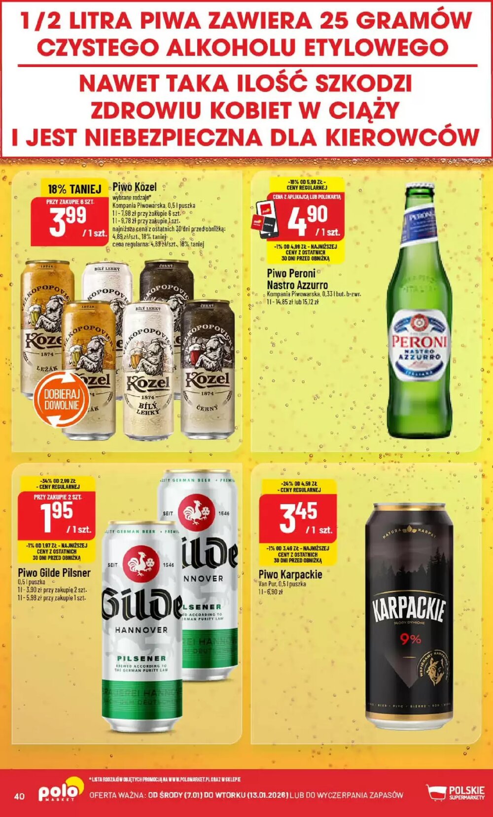 Gazetka promocyjna Polomarket  ważna od 07.01.2026 - Strona 40.