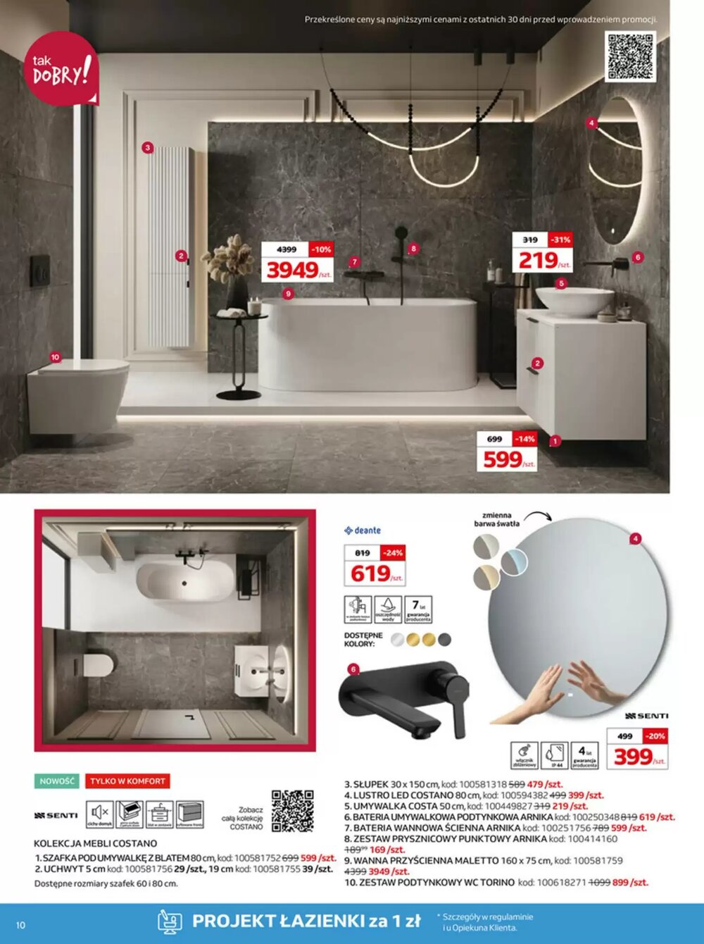 Gazetka promocyjna Komfort  ważna od 07.01.2026 - Strona 10.