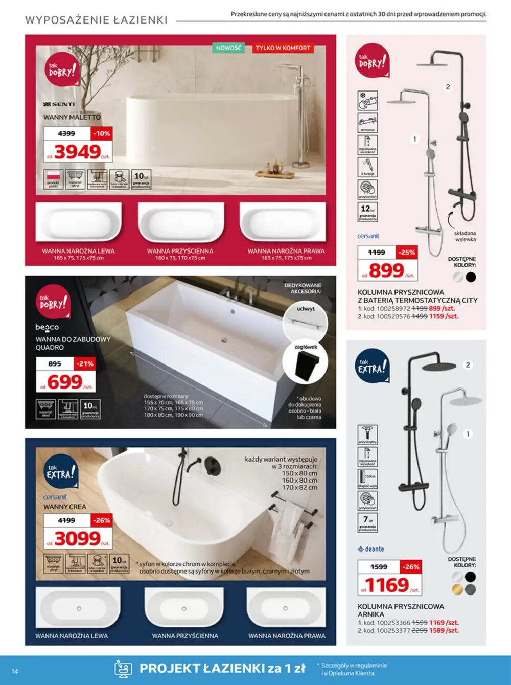 Gazetka promocyjna Komfort  ważna od 07.01.2026 - Strona 14.