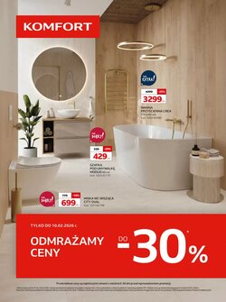 Gazetka promocyjna Komfort  ważna od 07.01.2026 - Strona 1.