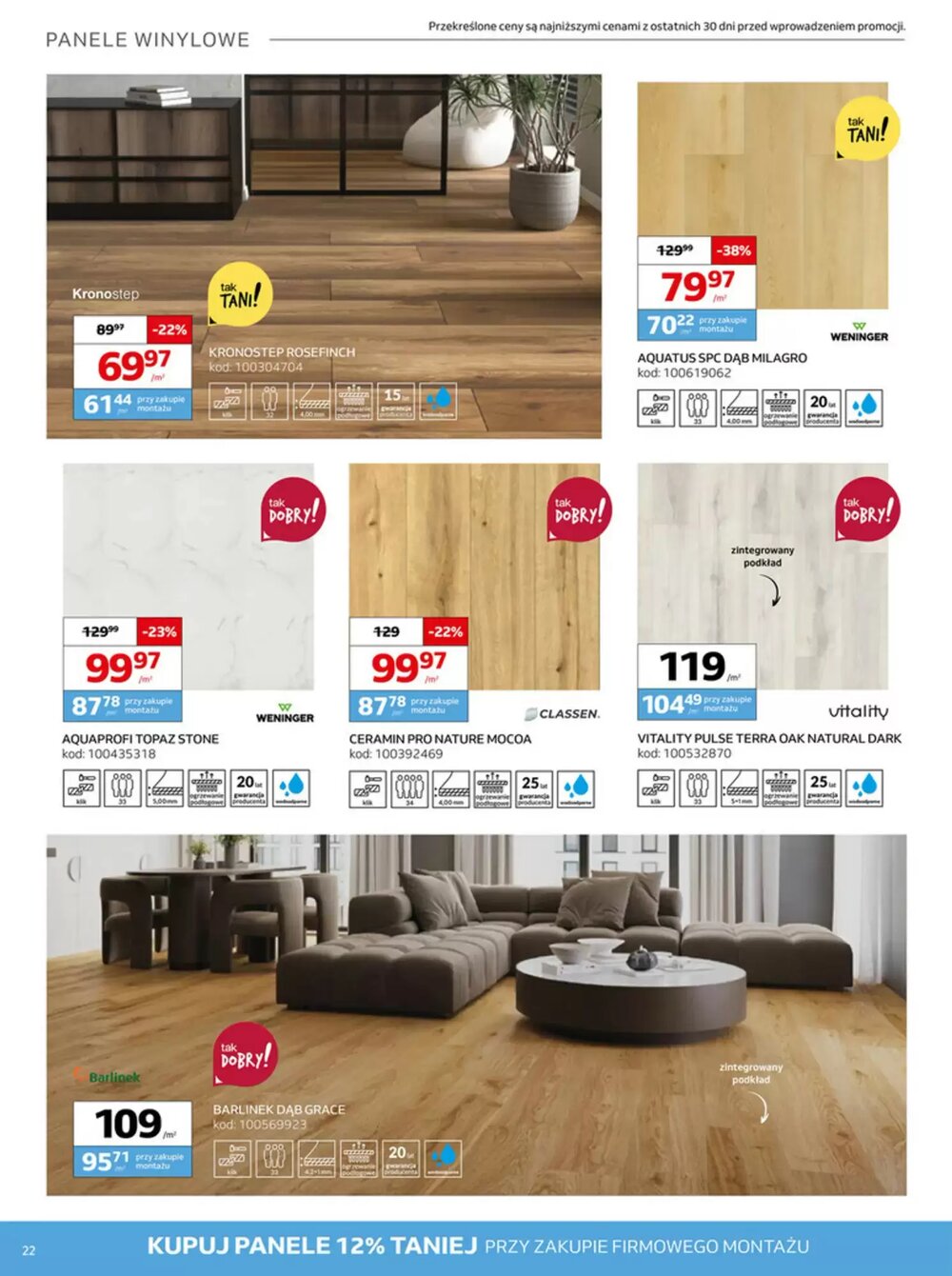 Gazetka promocyjna Komfort  ważna od 07.01.2026 - Strona 22.