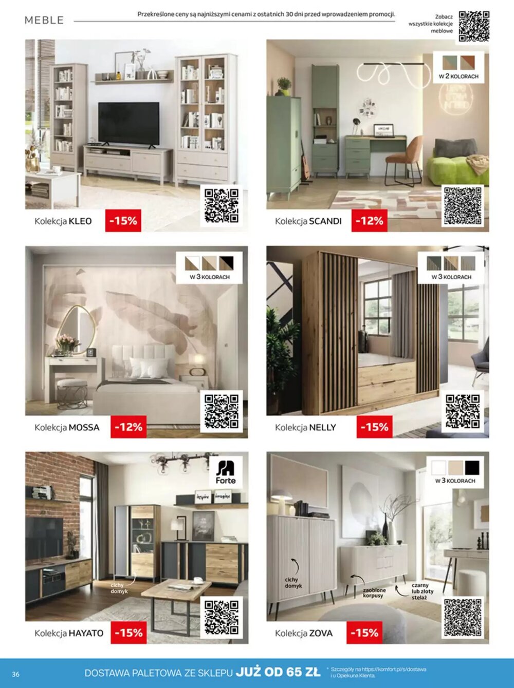 Gazetka promocyjna Komfort  ważna od 07.01.2026 - Strona 36.