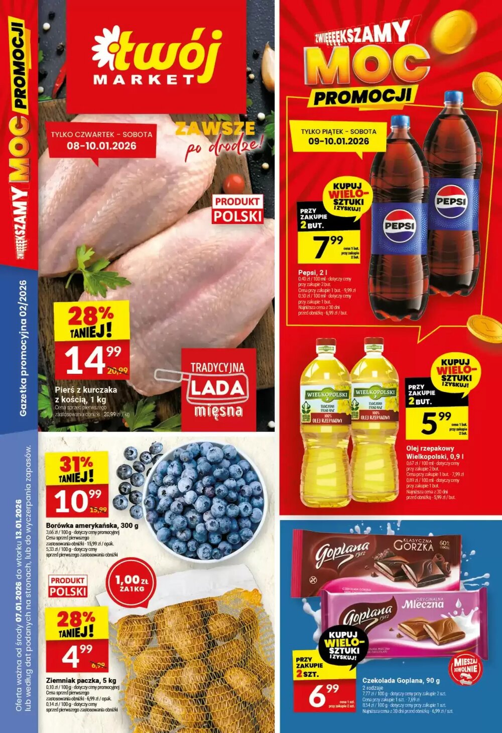 Gazetka promocyjna Twój Market  ważna od 07.01.2026 - Strona 1.