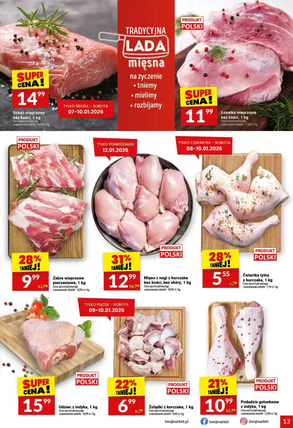 Gazetka promocyjna Twój Market  ważna od 07.01.2026 - Strona 13.