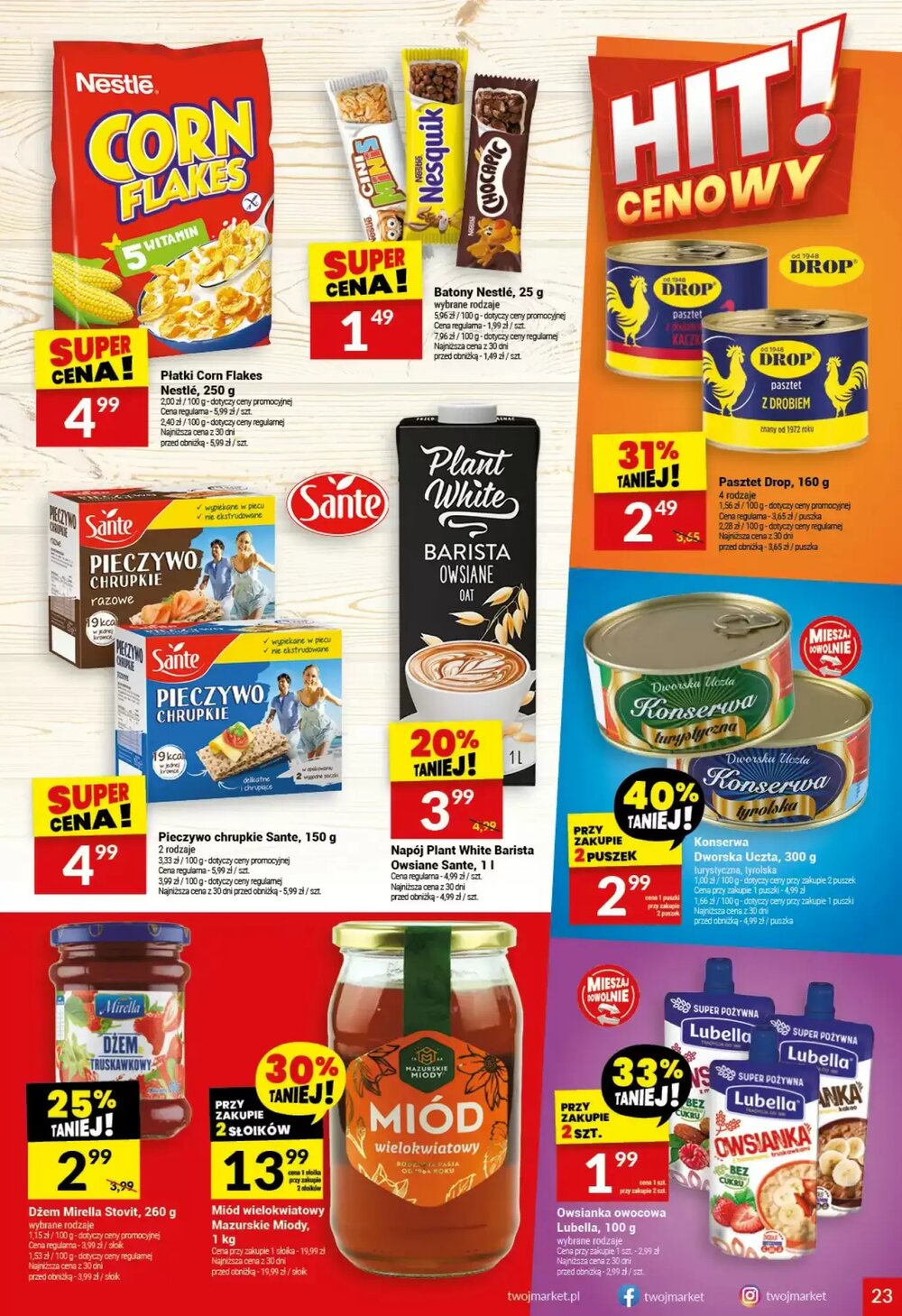 Gazetka promocyjna Twój Market  ważna od 07.01.2026 - Strona 23.