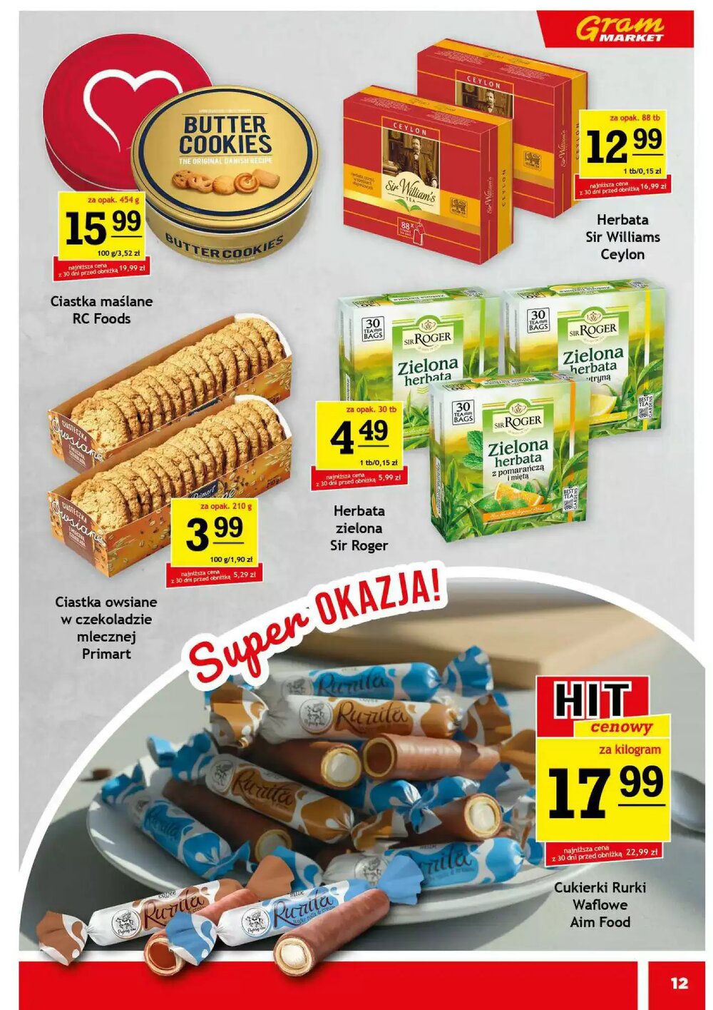Gazetka promocyjna Gram Market  ważna od 07.01.2026 - Strona 12.