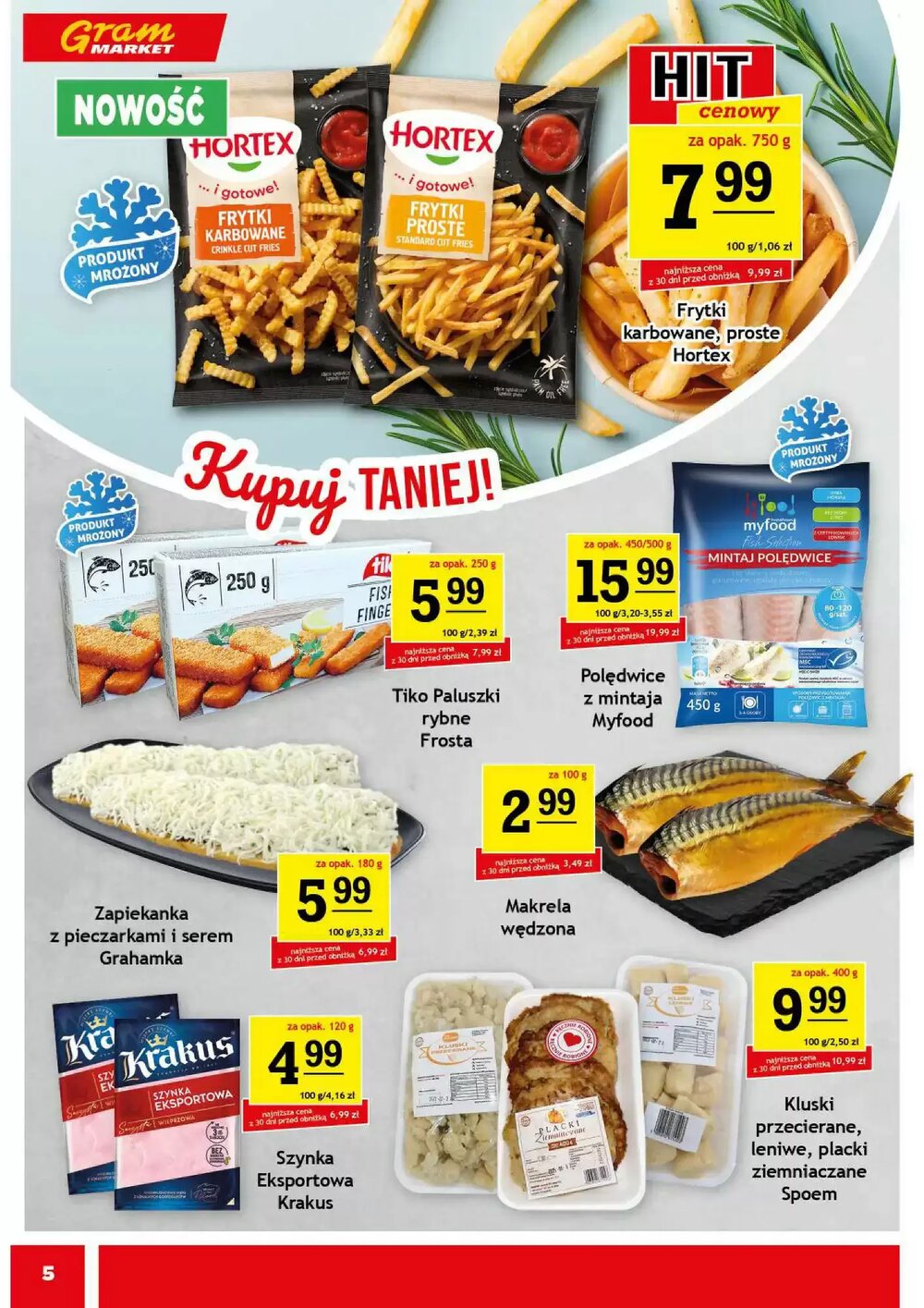 Gazetka promocyjna Gram Market  ważna od 07.01.2026 - Strona 5.