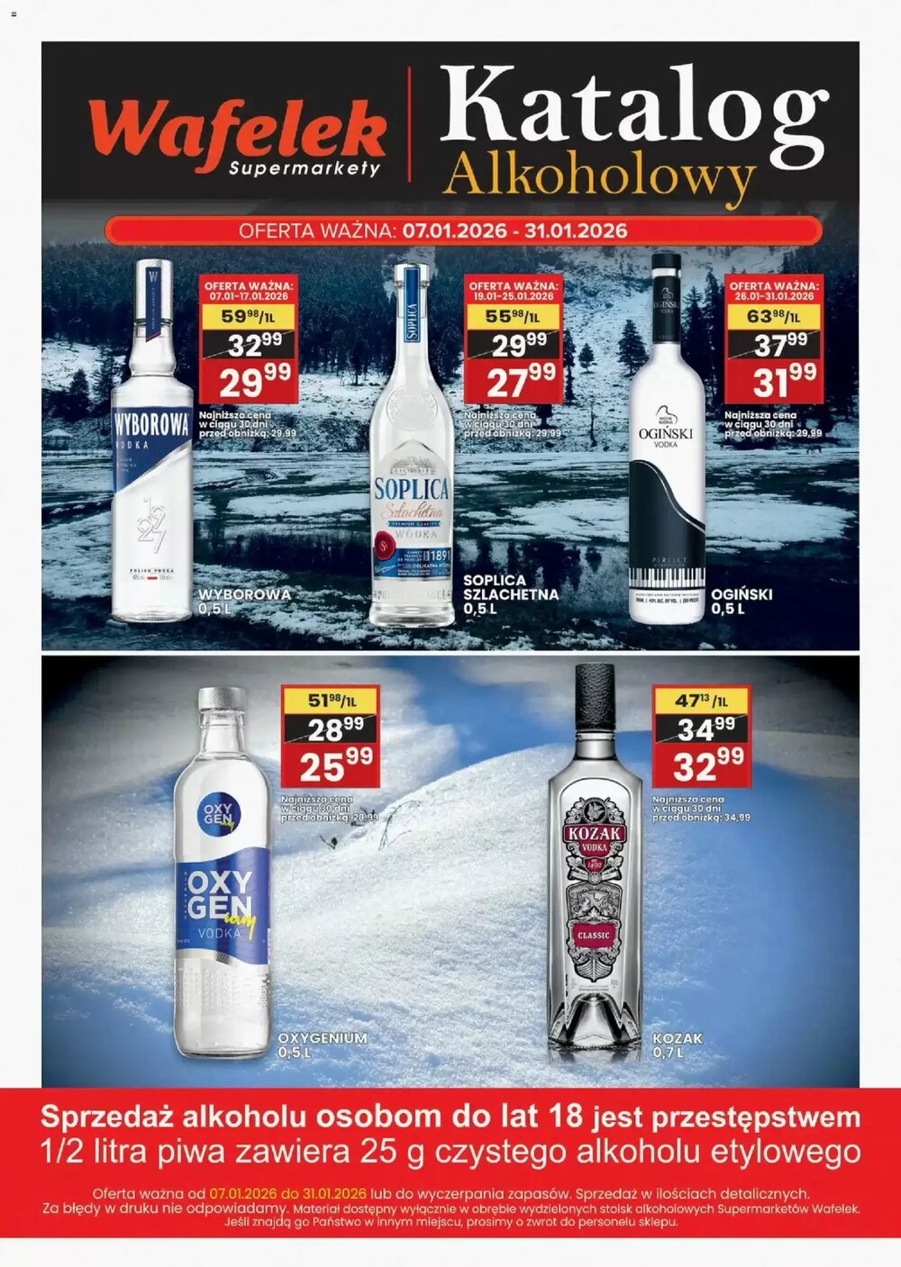 Gazetka promocyjna Wafelek  ważna od 07.01.2026 - Strona 1.