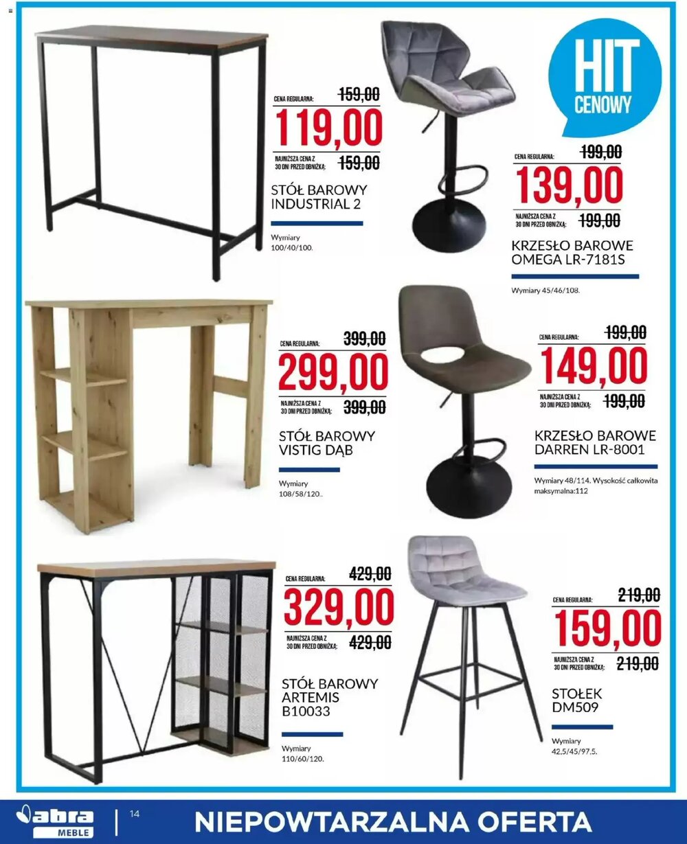 Gazetka promocyjna Abra  ważna od 07.01.2026 - Strona 14.