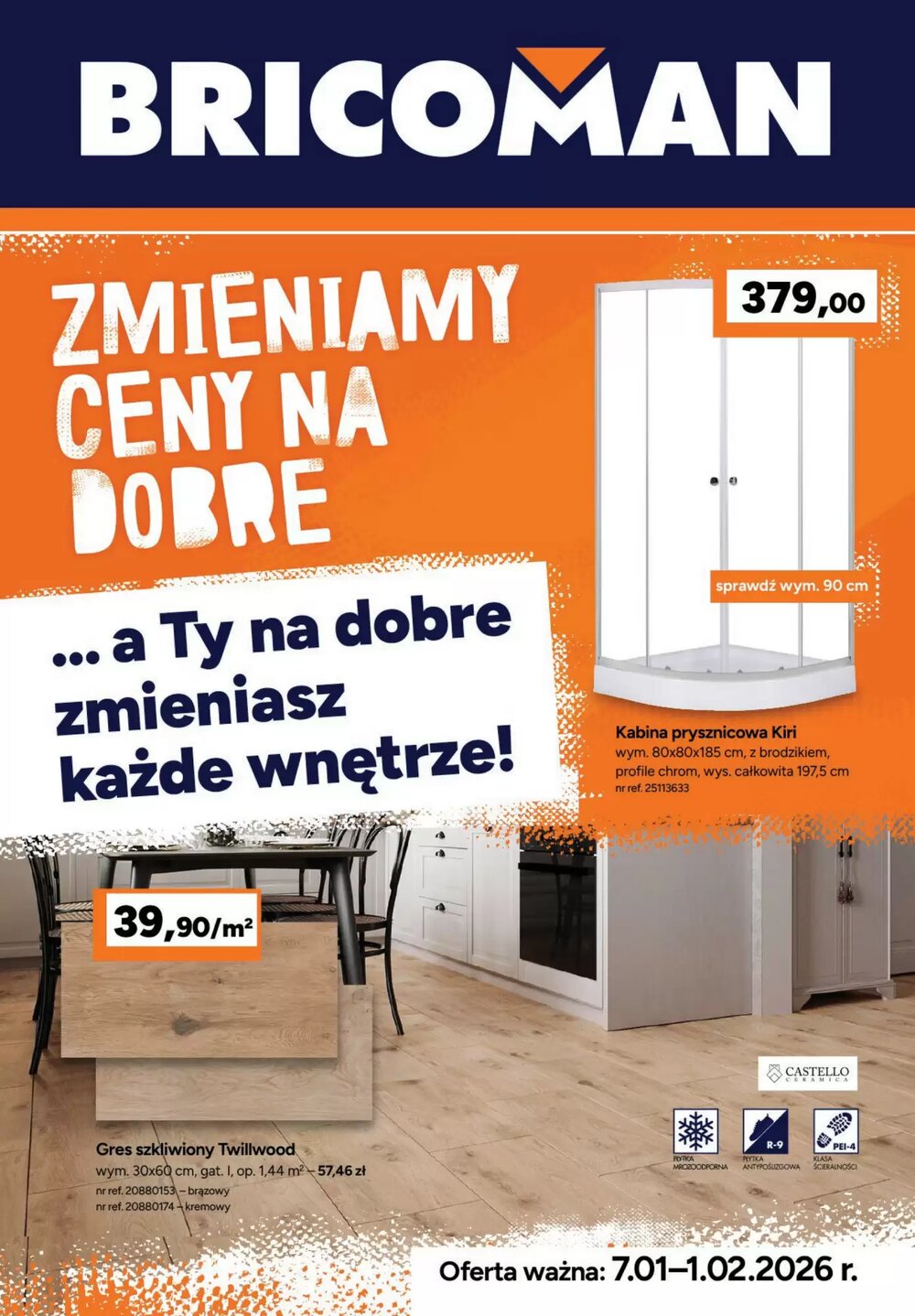 Gazetka promocyjna Bricoman  ważna od 07.01.2026 - Strona 1.