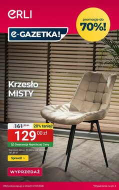 Gazetka promocyjna ERLI  ważna od 07.01.2026