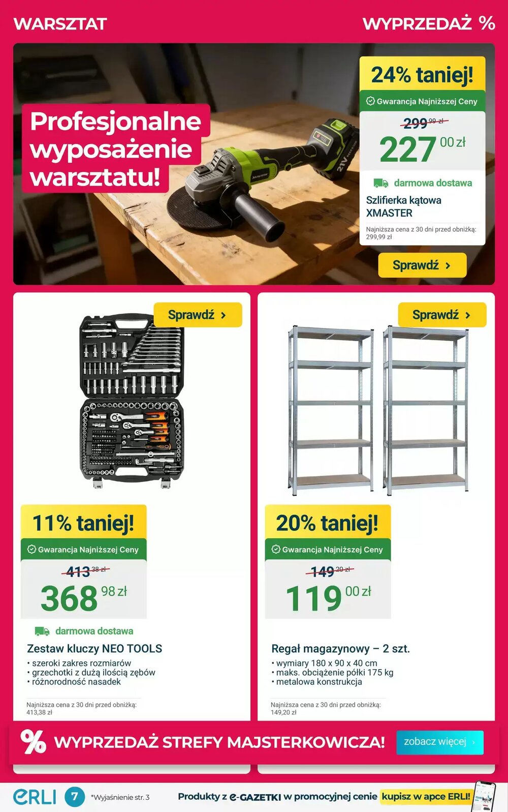 Gazetka promocyjna ERLI  ważna od 07.01.2026 - Strona 7.