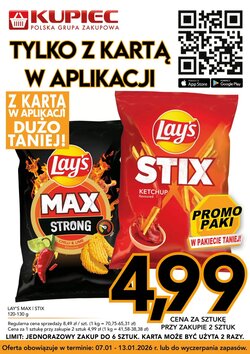 Gazetka promocyjna Kupiec  ważna od 07.01.2026