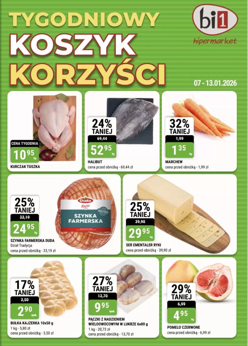 Gazetka promocyjna bi1 ważna od 07.01.2026 - Strona 1.
