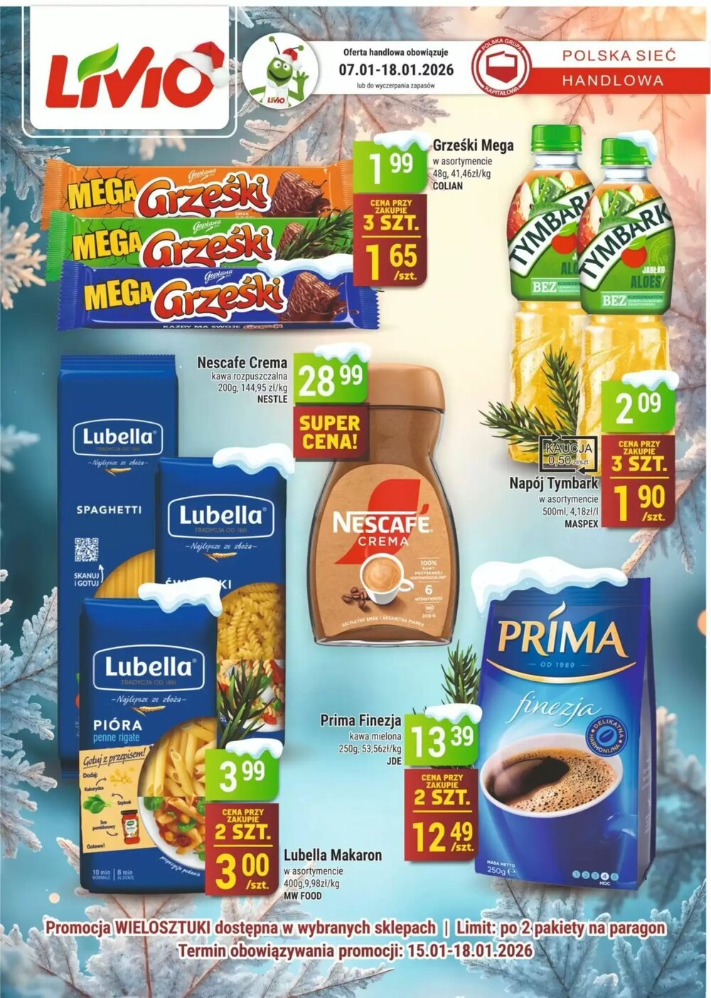 Gazetka promocyjna Livio  ważna od 07.01.2026 - Strona 1.