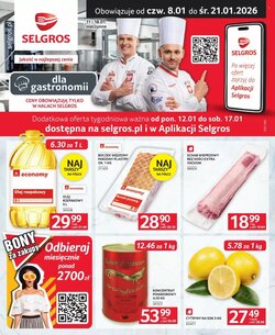 Gazetka promocyjna Selgros ważna od 08.01.2026