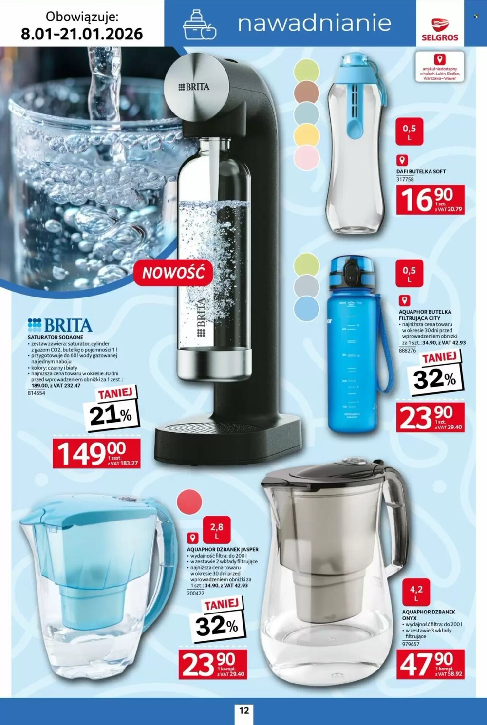 Gazetka promocyjna Selgros  ważna od 08.01.2026 - Strona 12.