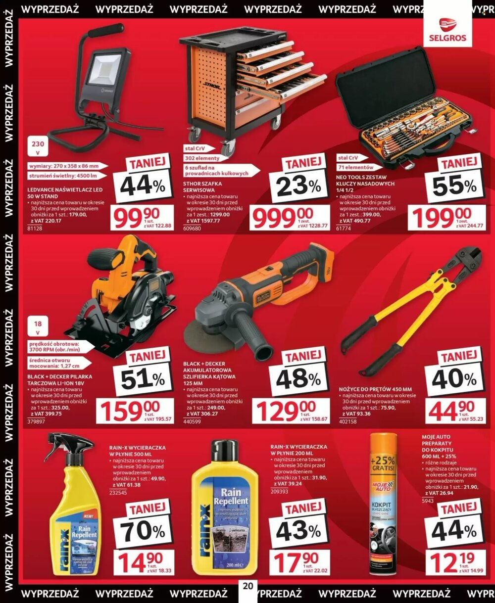 Gazetka promocyjna Selgros  ważna od 08.01.2026 - Strona 20.
