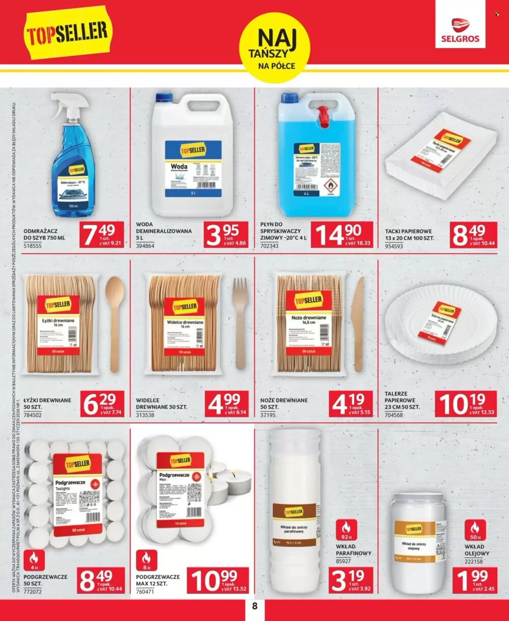 Gazetka promocyjna Selgros  ważna od 08.01.2026 - Strona 8.