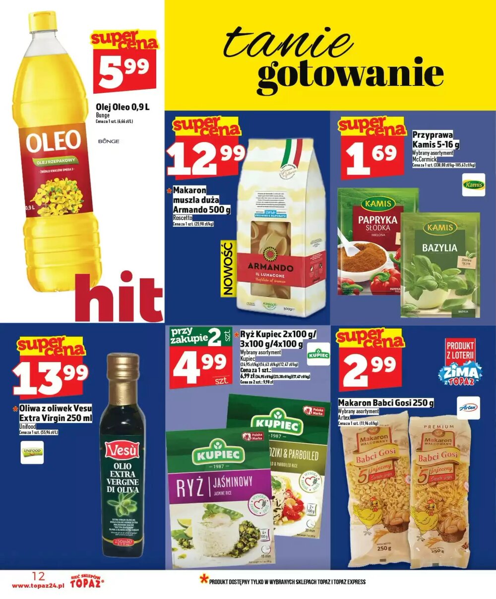 Gazetka promocyjna Topaz ważna od 08.01.2026 - Strona 12.