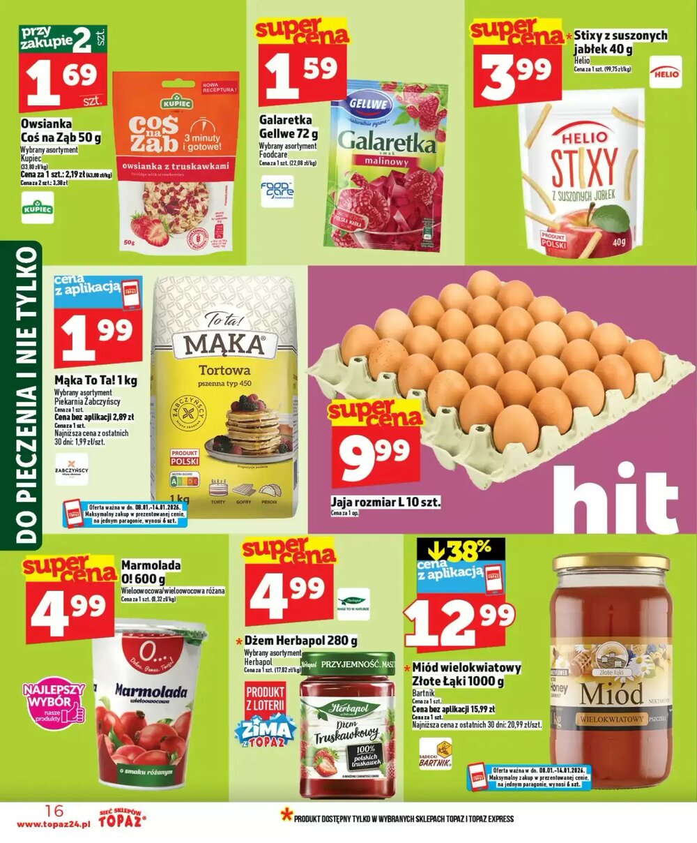 Gazetka promocyjna Topaz ważna od 08.01.2026 - Strona 16.