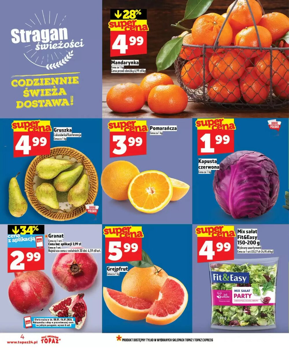 Gazetka promocyjna Topaz ważna od 08.01.2026 - Strona 4.