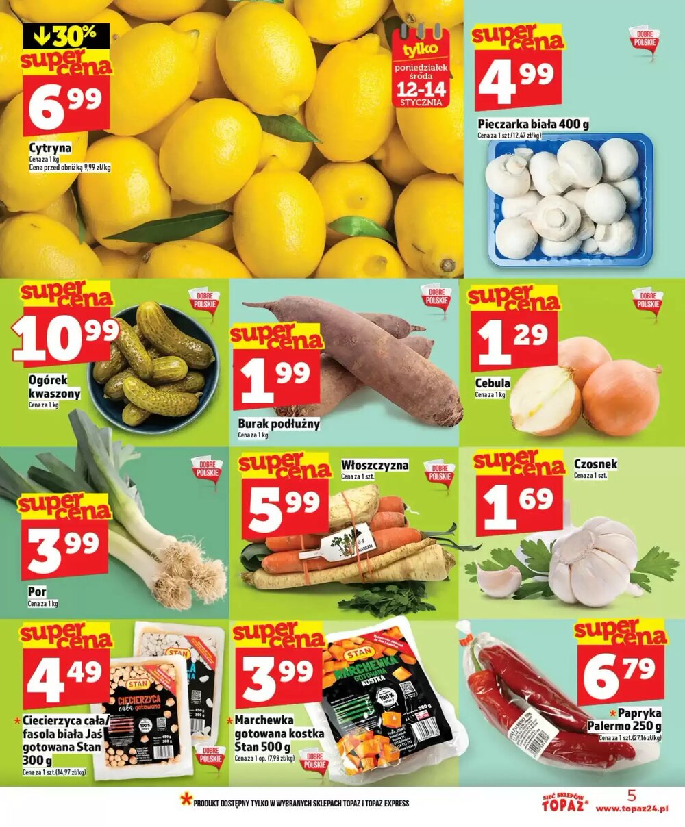 Gazetka promocyjna Topaz ważna od 08.01.2026 - Strona 5.