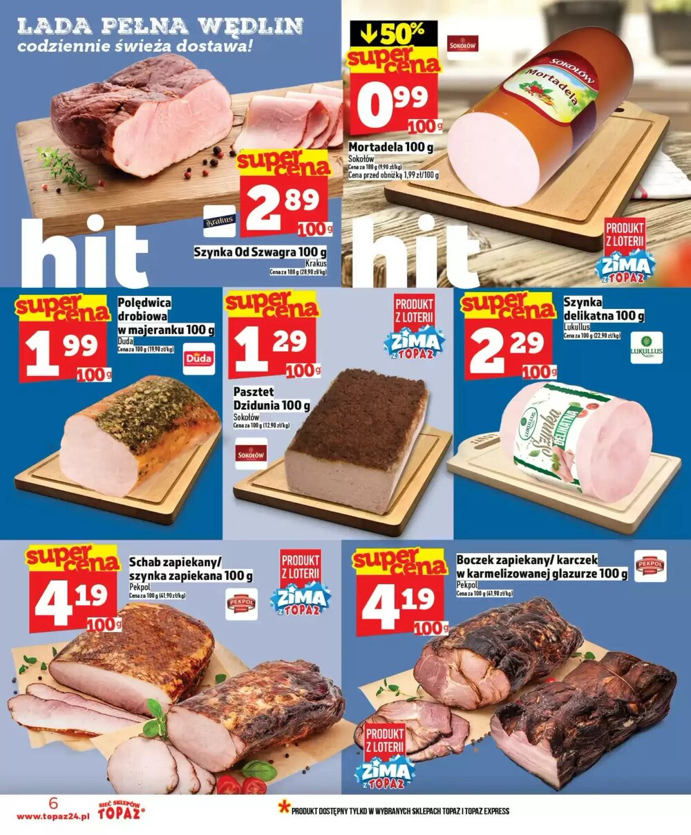 Gazetka promocyjna Topaz ważna od 08.01.2026 - Strona 6.