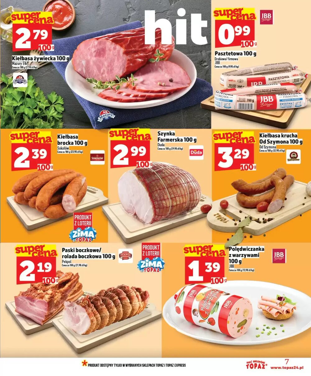 Gazetka promocyjna Topaz ważna od 08.01.2026 - Strona 7.