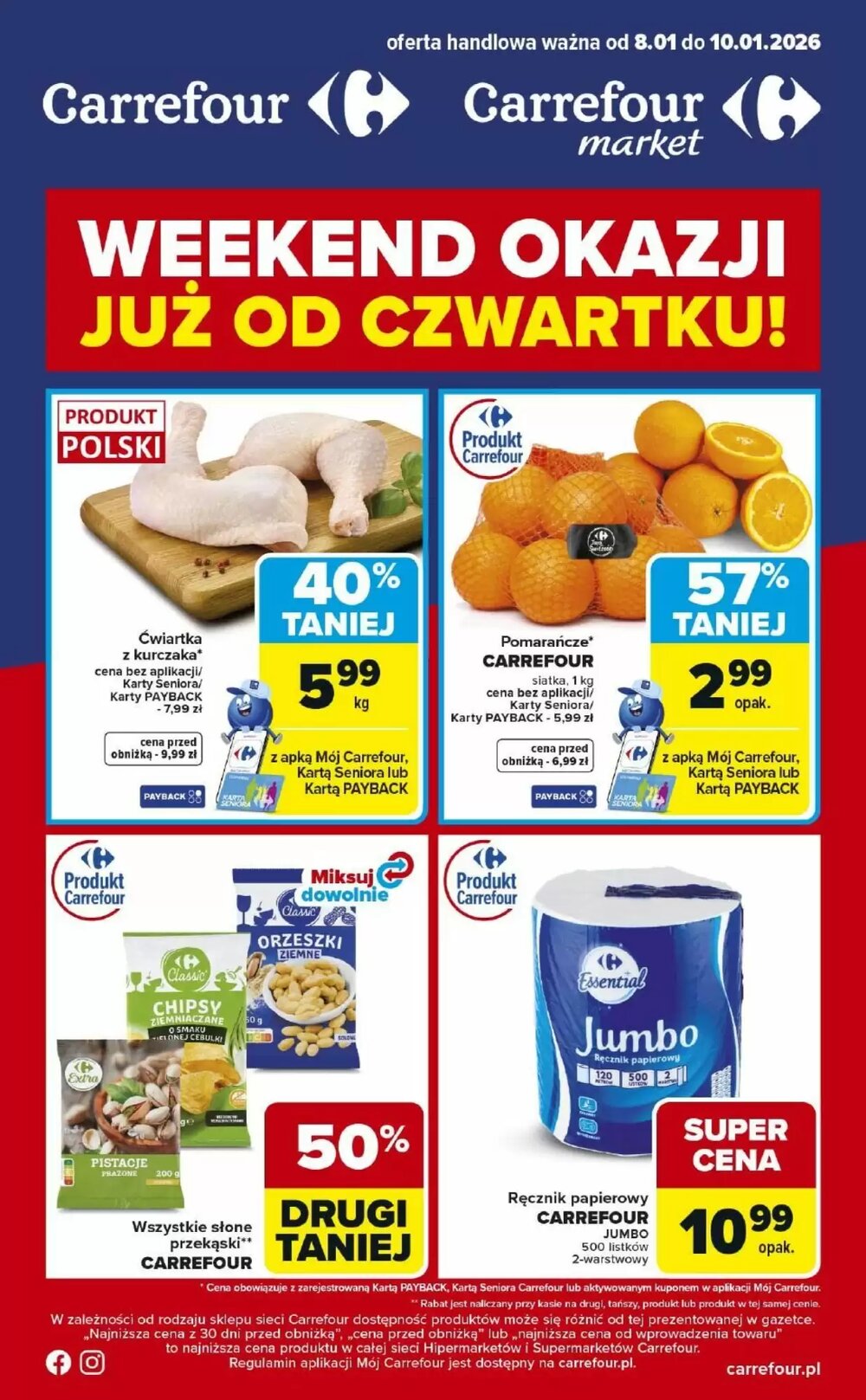 Gazetka promocyjna Carrefour Market  ważna od 08.01.2026 - Strona 1.