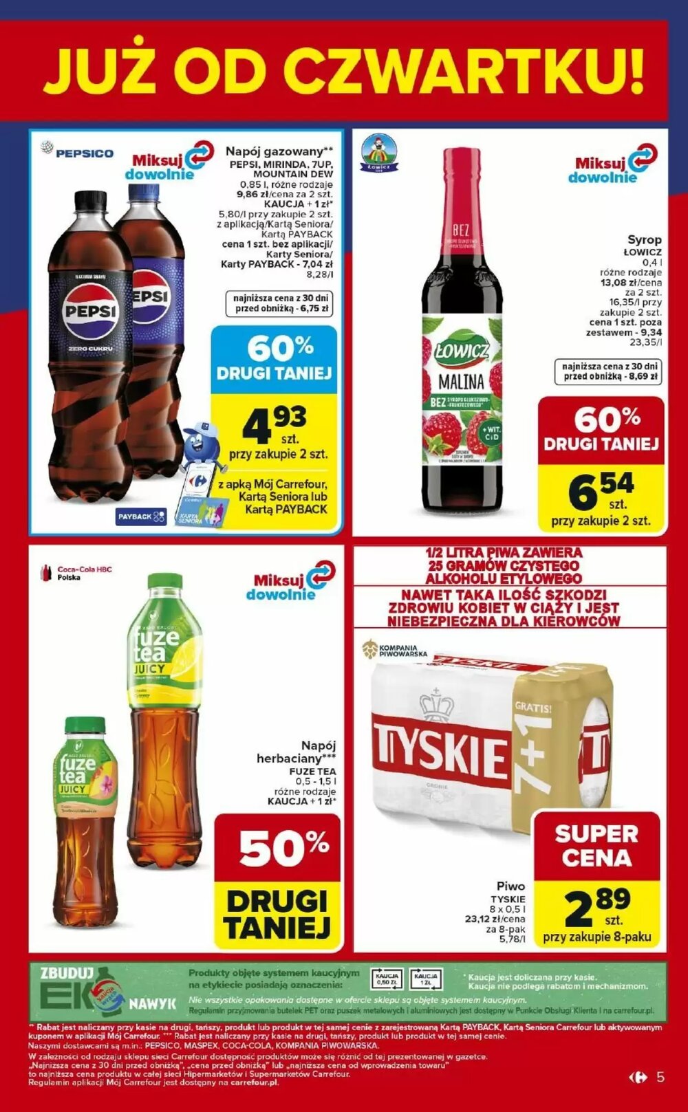 Gazetka promocyjna Carrefour Market  ważna od 08.01.2026 - Strona 5.