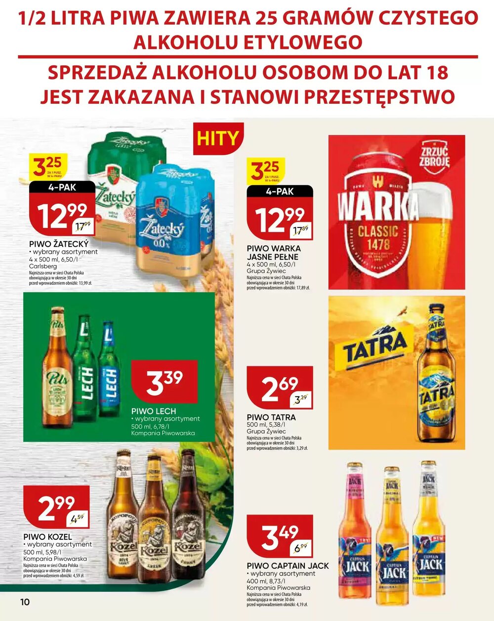 Gazetka promocyjna Chata Polska  ważna od 08.01.2026 - Strona 10.