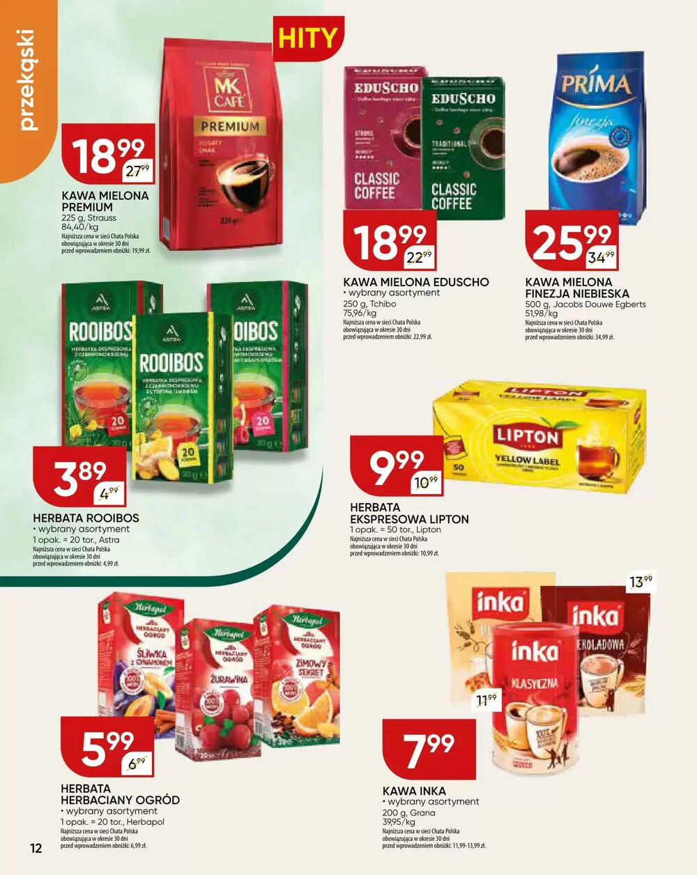 Gazetka promocyjna Chata Polska  ważna od 08.01.2026 - Strona 12.