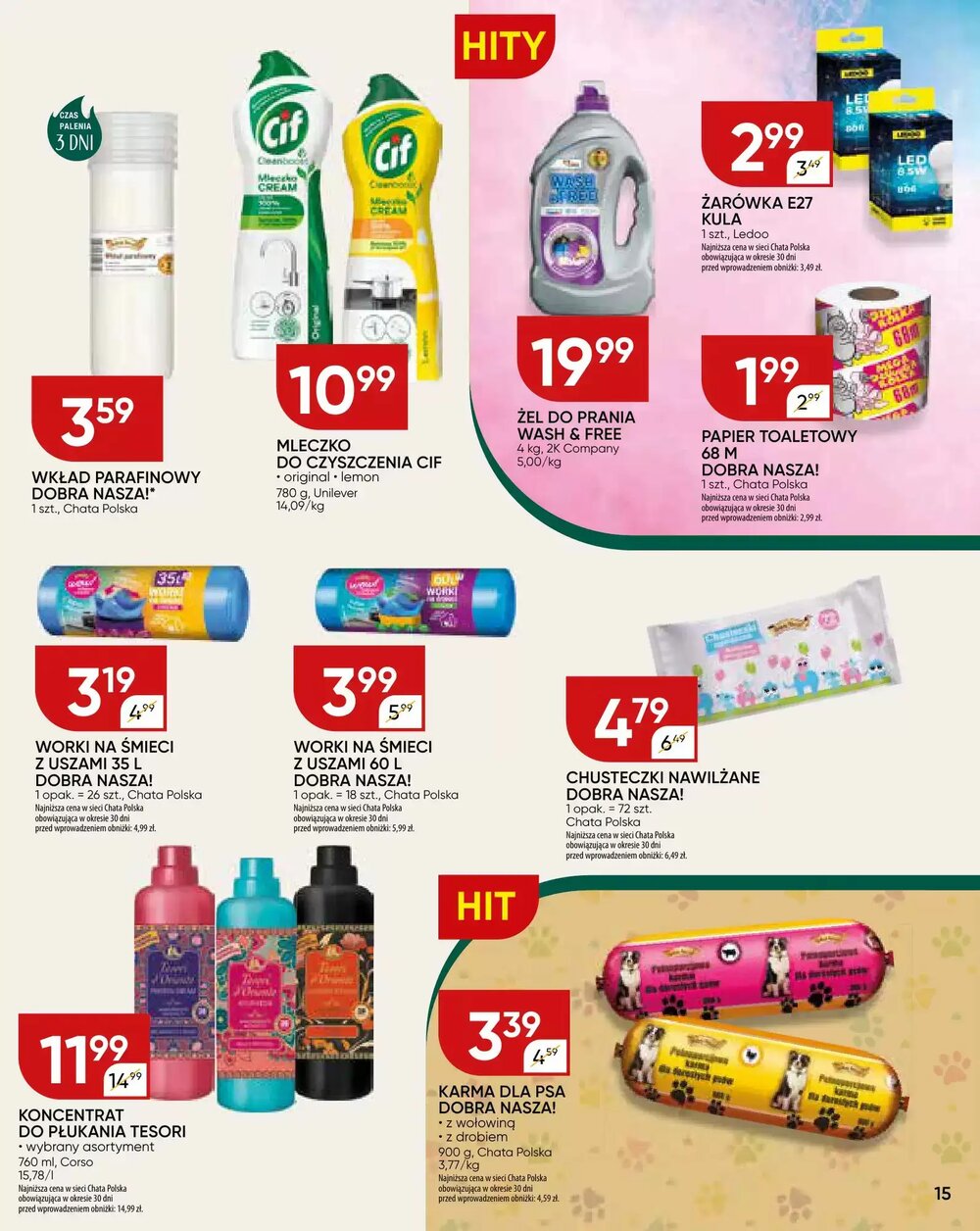 Gazetka promocyjna Chata Polska  ważna od 08.01.2026 - Strona 15.