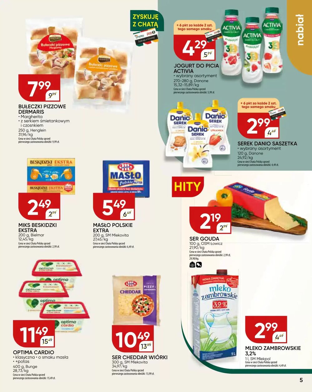 Gazetka promocyjna Chata Polska  ważna od 08.01.2026 - Strona 5.