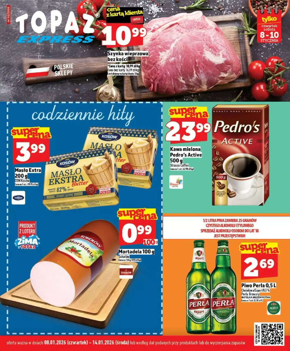 Gazetka promocyjna Topaz Express  ważna od 08.01.2026 - Strona 1.
