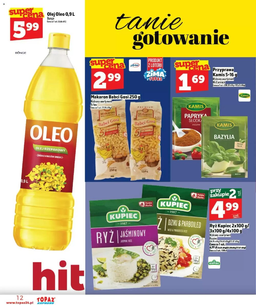 Gazetka promocyjna Topaz Express  ważna od 08.01.2026 - Strona 12.